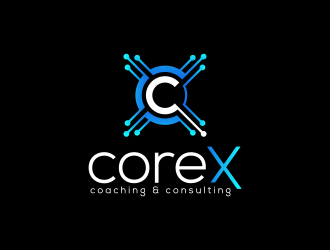 CoreX logo design by pionsign
