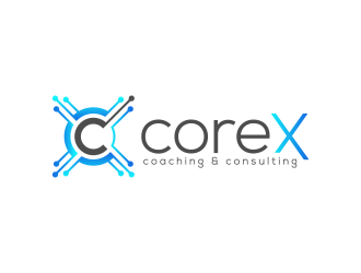 CoreX logo design by pionsign