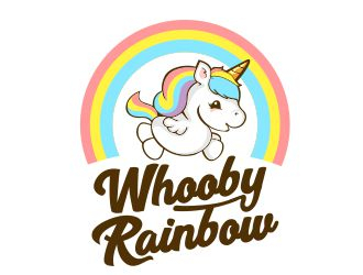 Whooby Rainbow logo design by veron