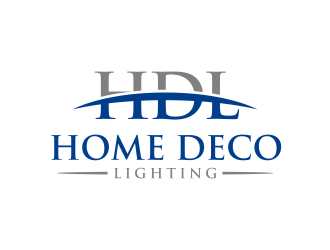 Home Deco Lights logo design by GassPoll