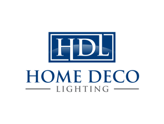 Home Deco Lights logo design by GassPoll
