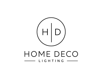 Home Deco Lights logo design by adm3
