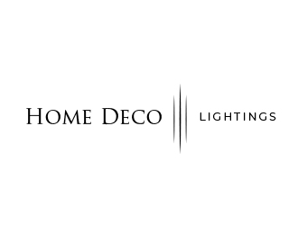 Home Deco Lights logo design by adm3