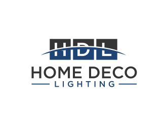 Home Deco Lights logo design by GassPoll