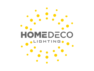 Home Deco Lights logo design by M J