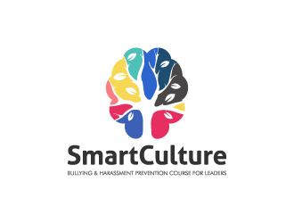 SmartCulture® Bullying & Harassment Prevention Course for Leaders  logo design by pencilhand