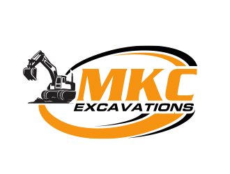 MKC EXCAVATIONS logo design by MarkindDesign