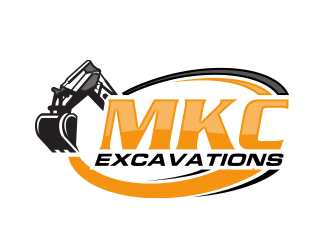 MKC EXCAVATIONS logo design by MarkindDesign