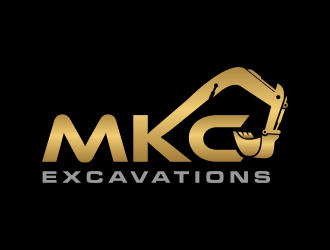 MKC EXCAVATIONS logo design by ozenkgraphic