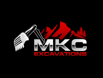 MKC EXCAVATIONS logo design by karjen