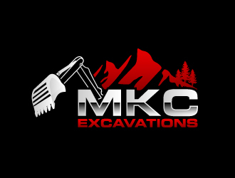 MKC EXCAVATIONS logo design by KDesigns