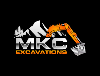 MKC EXCAVATIONS logo design by karjen