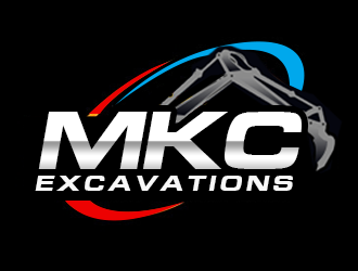 MKC EXCAVATIONS logo design by kunejo