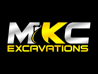 MKC EXCAVATIONS logo design by FriZign