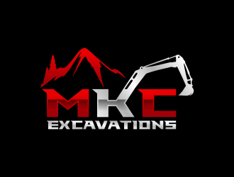 MKC EXCAVATIONS logo design by semar