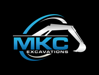 MKC EXCAVATIONS logo design by RIANW