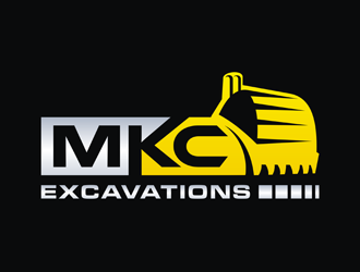 MKC EXCAVATIONS logo design by Rizqy