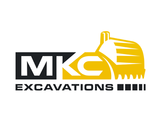 MKC EXCAVATIONS logo design by Rizqy