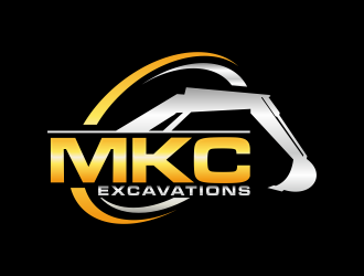 MKC EXCAVATIONS logo design by RIANW