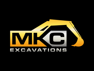 MKC EXCAVATIONS logo design by RIANW
