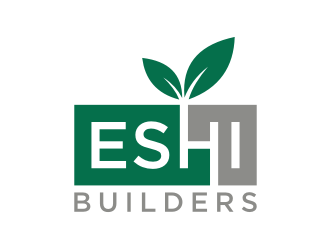 ESHI Builders logo design by puthreeone