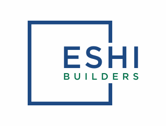 ESHI Builders logo design by ozenkgraphic