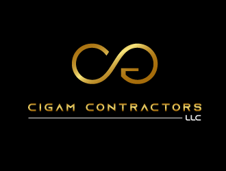 Cigam Contractors, LLC logo design by axel182