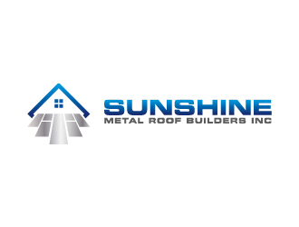 Sunshine Metal Roof Builders Inc logo design by Creativeminds