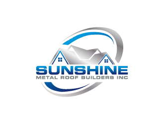 Sunshine Metal Roof Builders Inc logo design by Creativeminds
