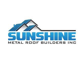 Sunshine Metal Roof Builders Inc logo design by KDesigns