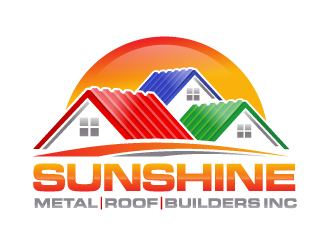 Sunshine Metal Roof Builders Inc logo design by izimax