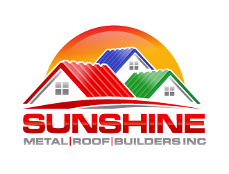 Sunshine Metal Roof Builders Inc logo design by izimax