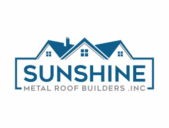 Sunshine Metal Roof Builders Inc logo design by Mardhi