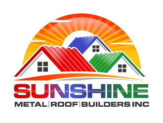 Sunshine Metal Roof Builders Inc logo design by izimax