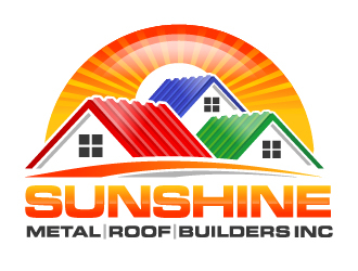 Sunshine Metal Roof Builders Inc logo design by izimax
