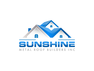 Sunshine Metal Roof Builders Inc logo design by pencilhand