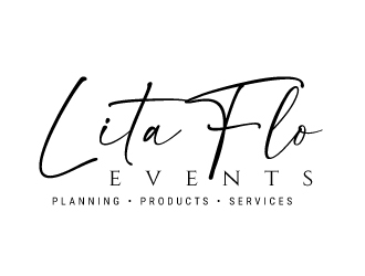 LitaFlo Events (Planning - Products - Services) logo design by jaize
