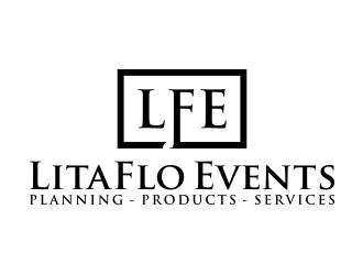 LitaFlo Events (Planning - Products - Services) logo design by puthreeone
