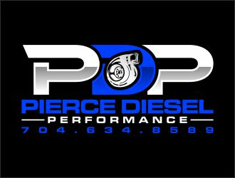 PDP, Pierce Diesel Performance logo design by josephira