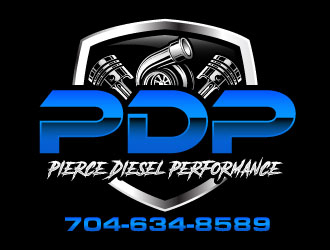 PDP, Pierce Diesel Performance logo design by daywalker