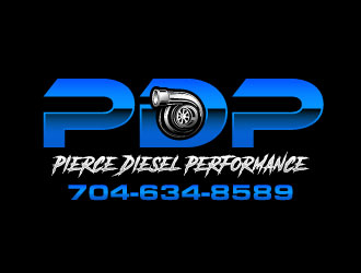 PDP, Pierce Diesel Performance logo design by daywalker