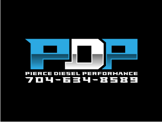 PDP, Pierce Diesel Performance logo design by puthreeone