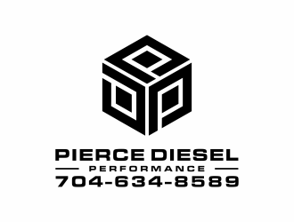 PDP, Pierce Diesel Performance logo design by ozenkgraphic