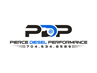 PDP, Pierce Diesel Performance logo design by superiors