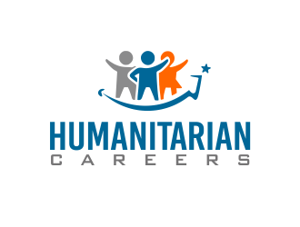 Humanitarian Careers logo design by M J