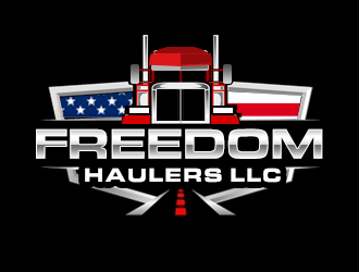Freedom Haulers LLC. logo design by kunejo