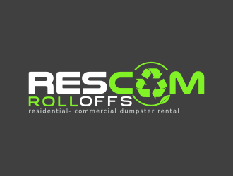 RESCOM ROLL OFFS logo design by VitorinoVitorio