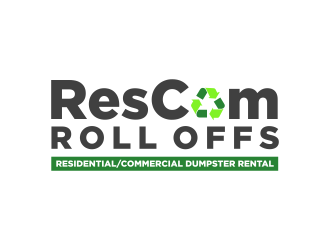 RESCOM ROLL OFFS logo design by GassPoll