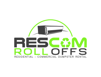 RESCOM ROLL OFFS logo design by VitorinoVitorio