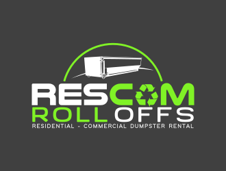 RESCOM ROLL OFFS logo design by VitorinoVitorio